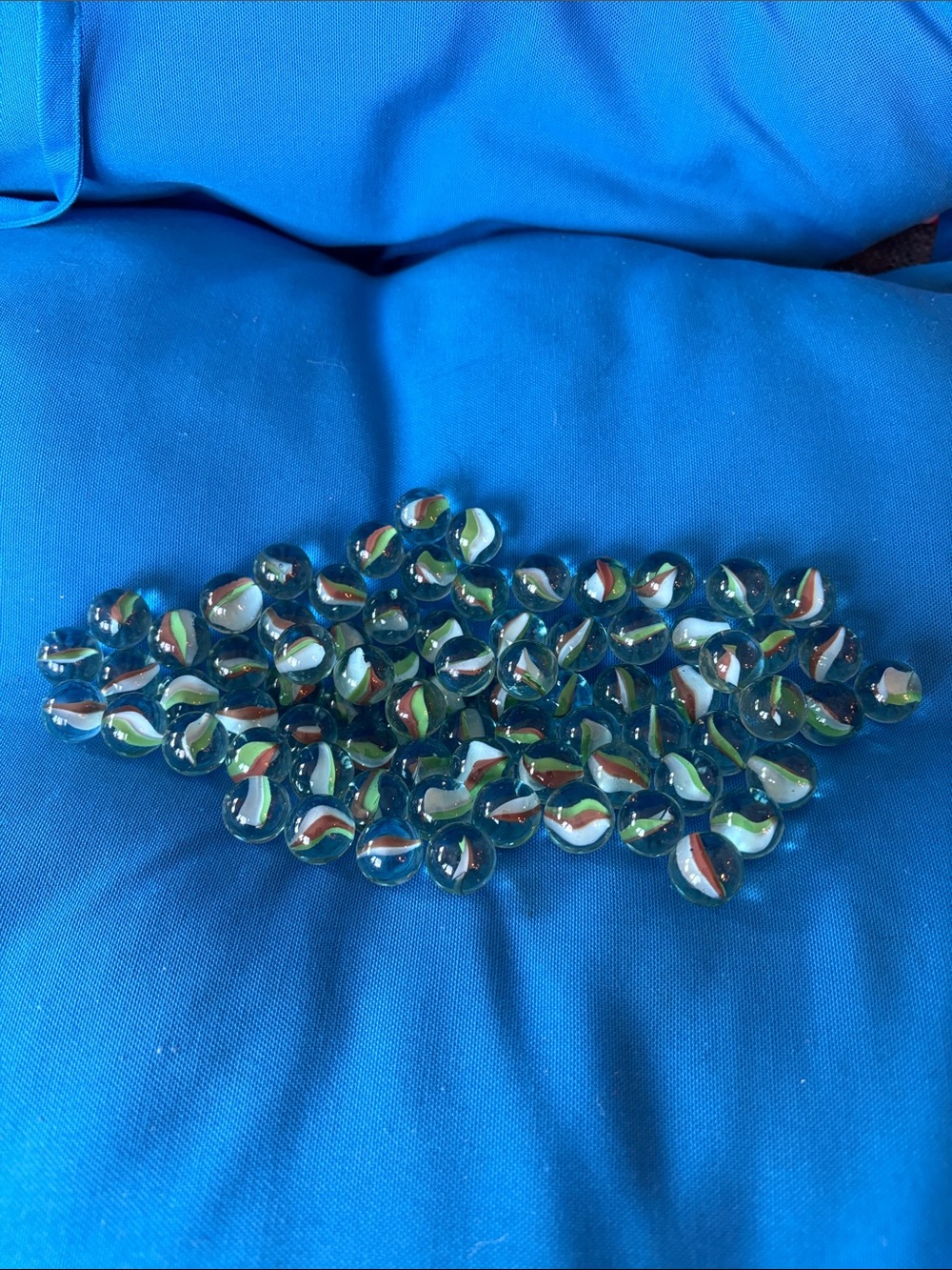 Marbles See Through Colored Red White Green Swirls NWOTS Choice How Many